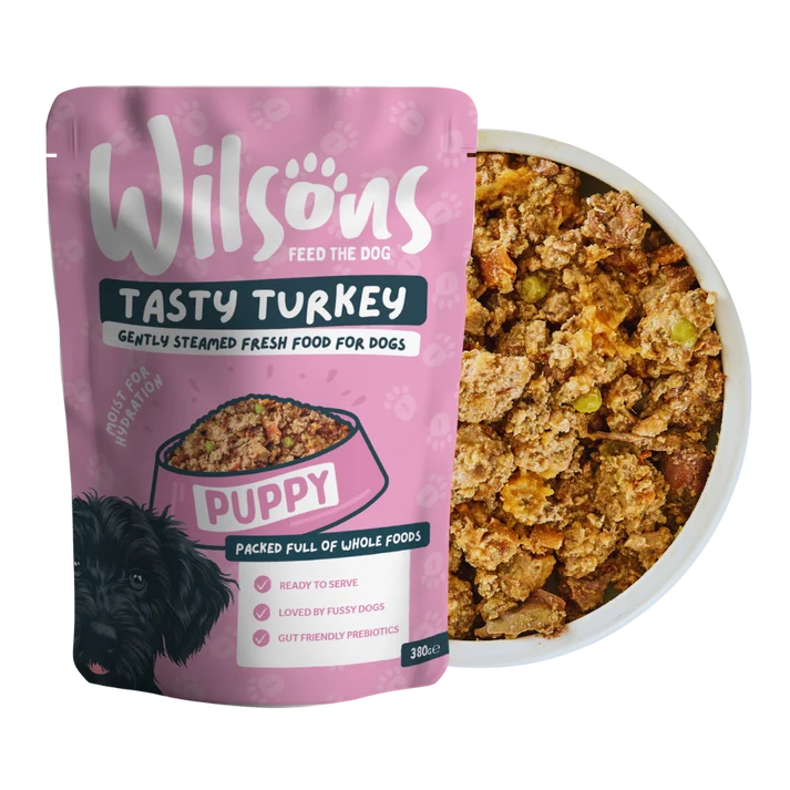 Wilsons Puppy Tasty Turkey Fresh Dog Food - Cupboard Fresh, Ready to Eat (Copy)