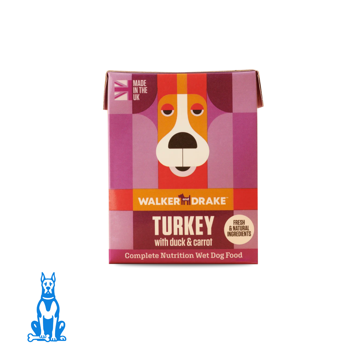 Walker and Drake Steam Cooked Turkey with Duck & Carrot