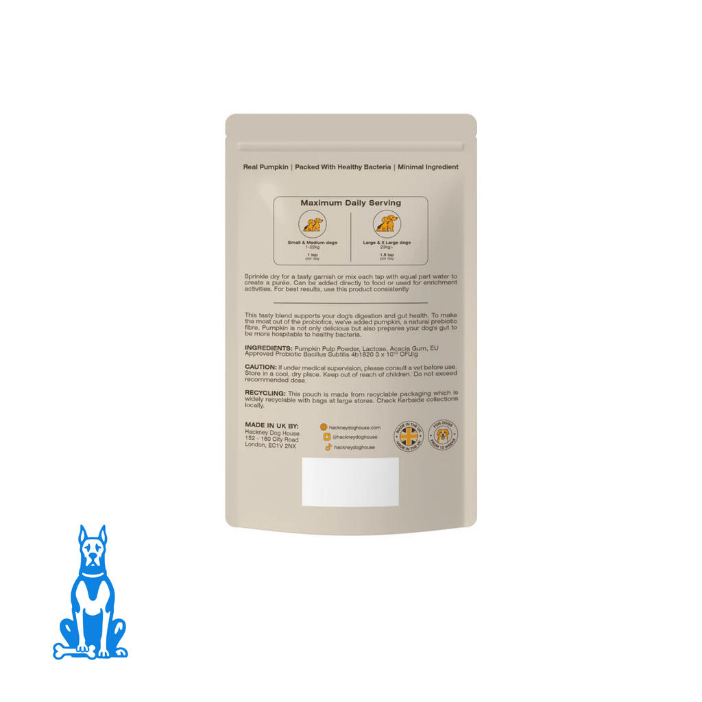 Pumpkin Probiotics - Hackney Dog House