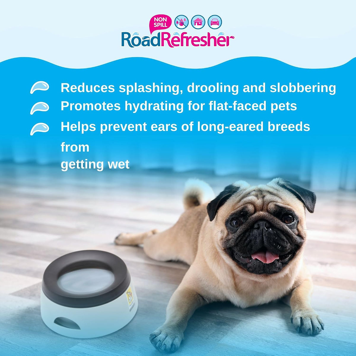 Road Refresher Non Spill Bowl