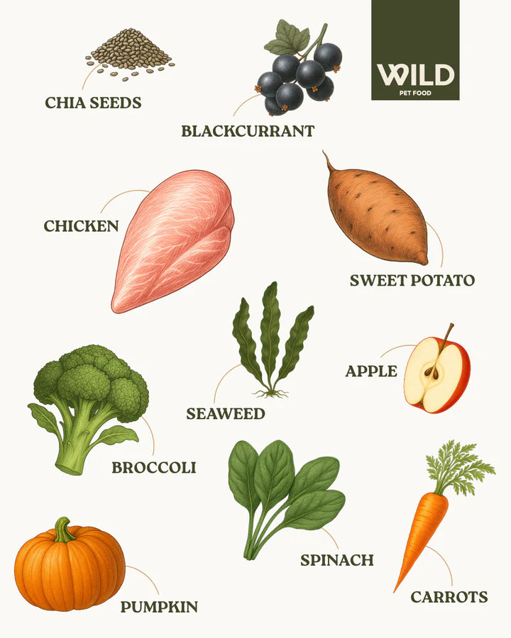 Wild Pet Food Chicken - 80:20 Cold-Pressed (2.5kg)