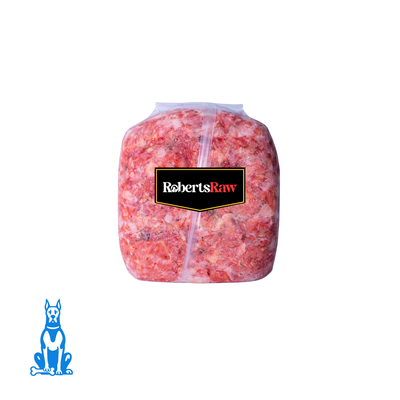 Roberts Raw Chicken and Fish Mince dog food 10kg pack