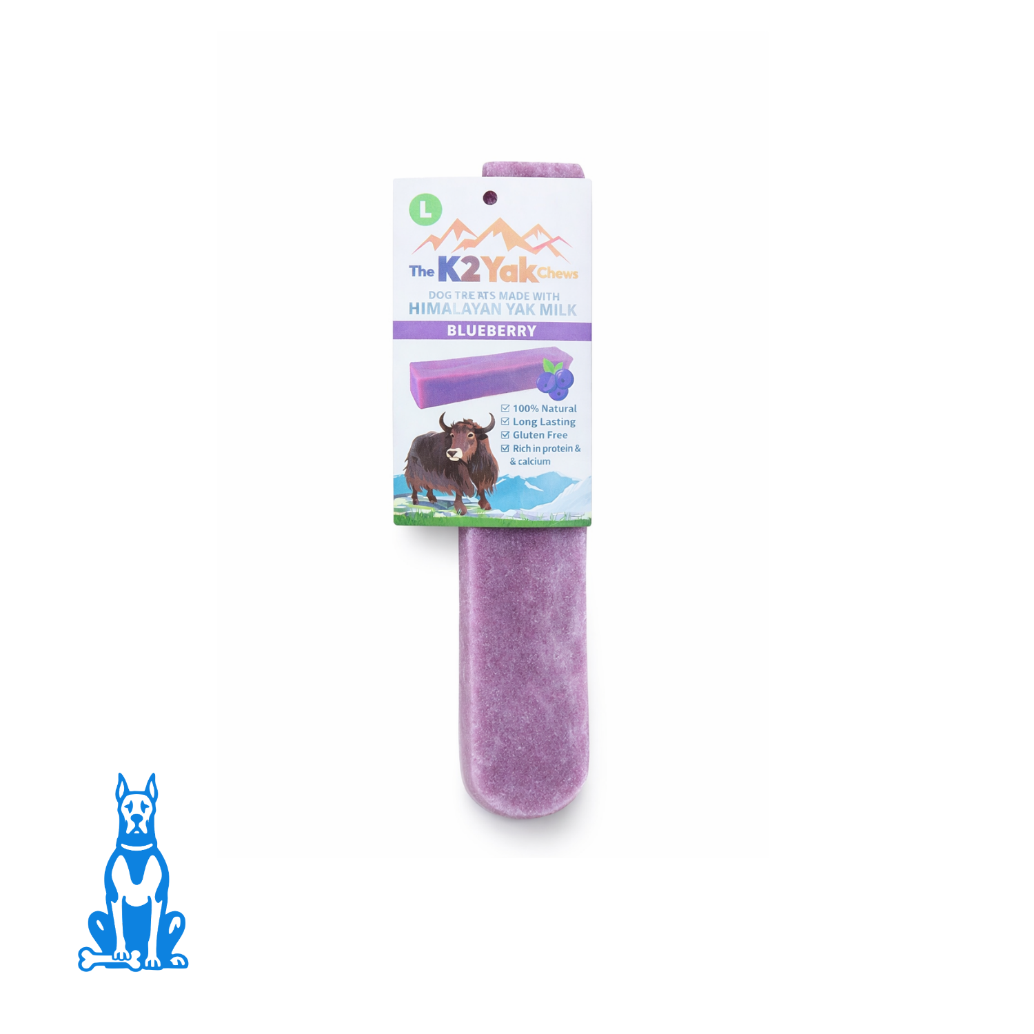 Large Blueberry Yak Bar