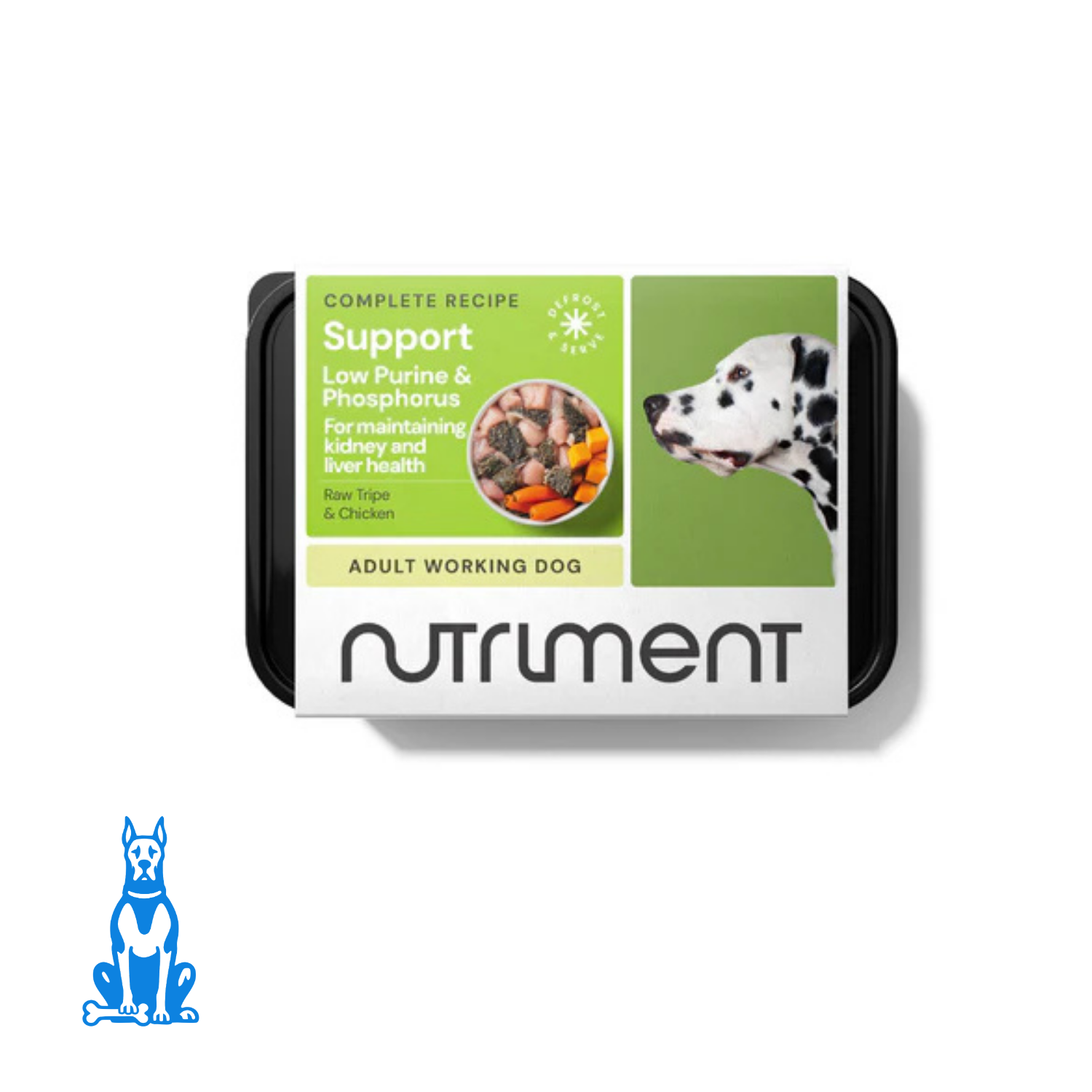 Nutriment Low Purine & Phosphorus Support 500g - Raw Food for Dalmatians