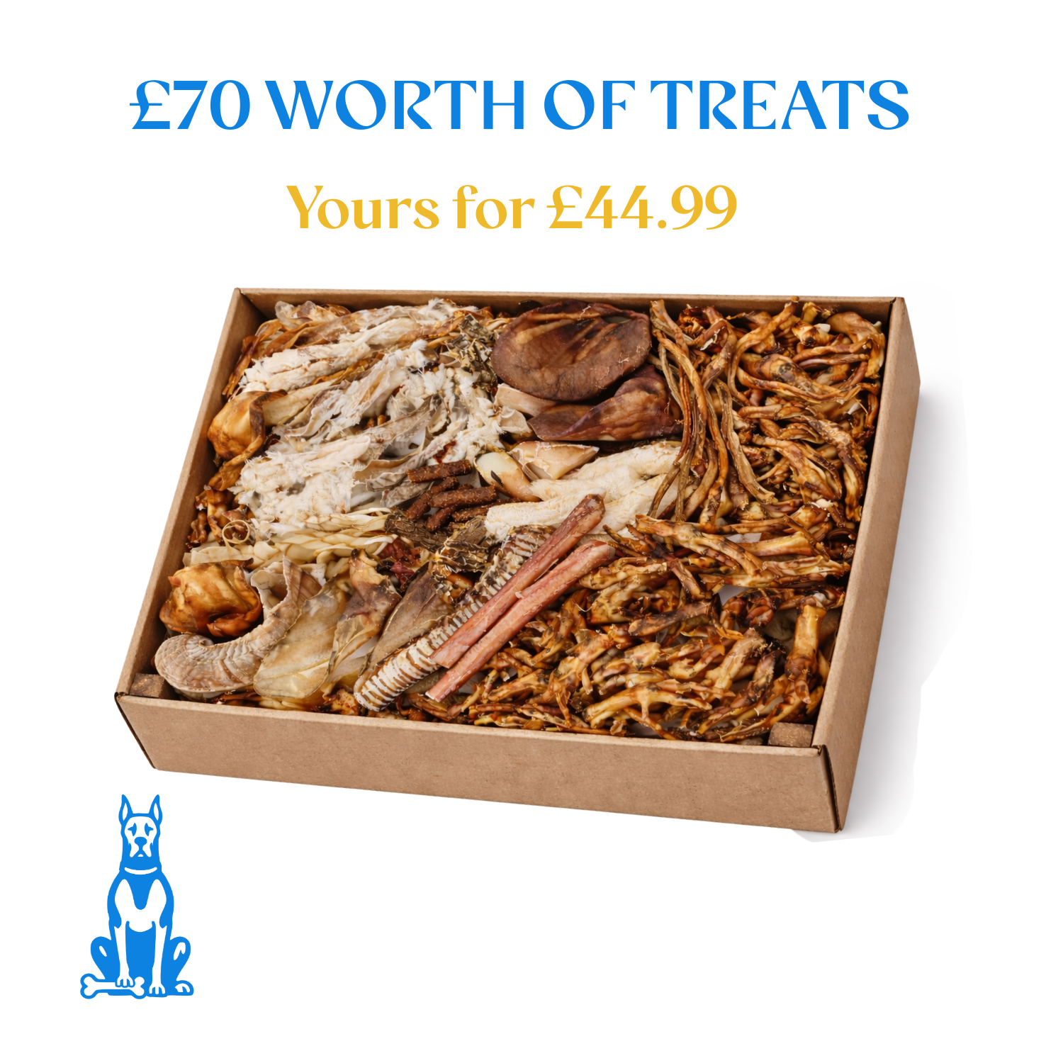 £70 VALUE NATURAL TREAT BOX - YOURS FOR £44.99!