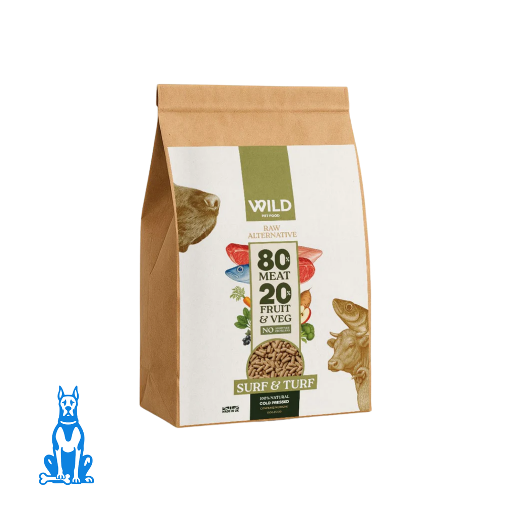Wild Pet Food Surf & Turf - 80:20 Cold-Pressed (2.5kg)