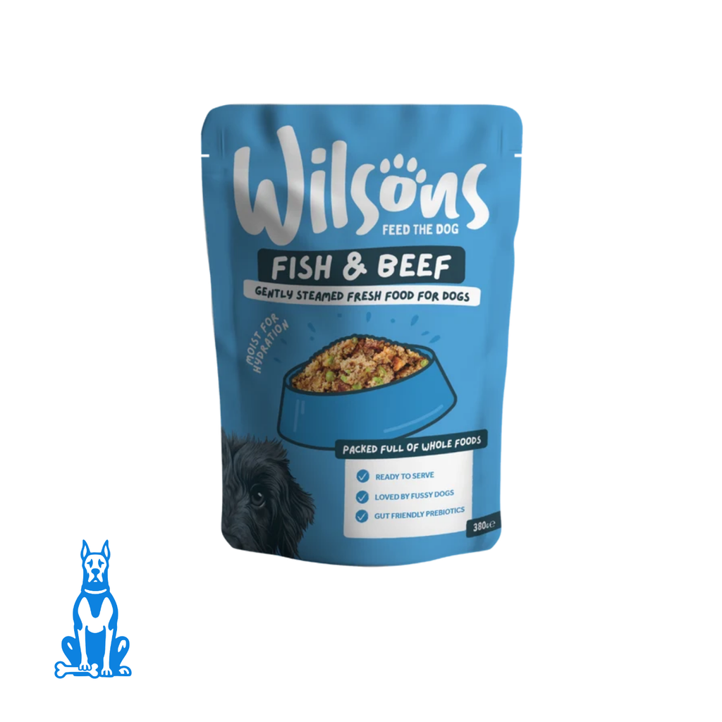 Wilsons Fish and Beef Fresh Dog Food - Cupboard Fresh, Ready to Eat