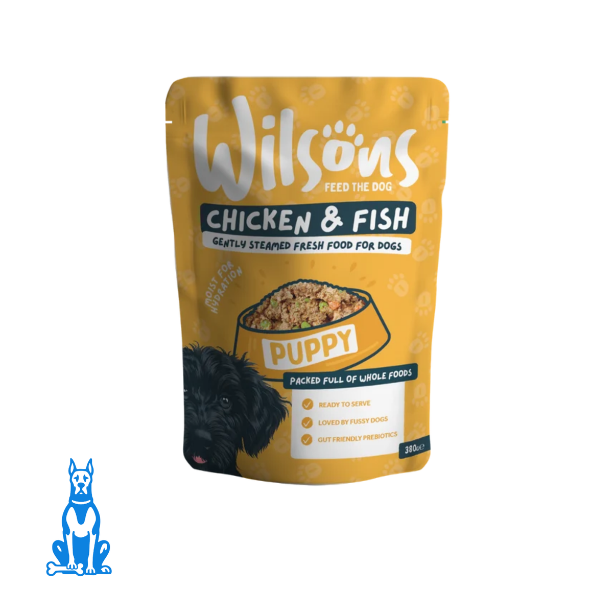 Wilsons Puppy Chicken & Fish Fresh Dog Food - Cupboard Fresh, Ready to Eat