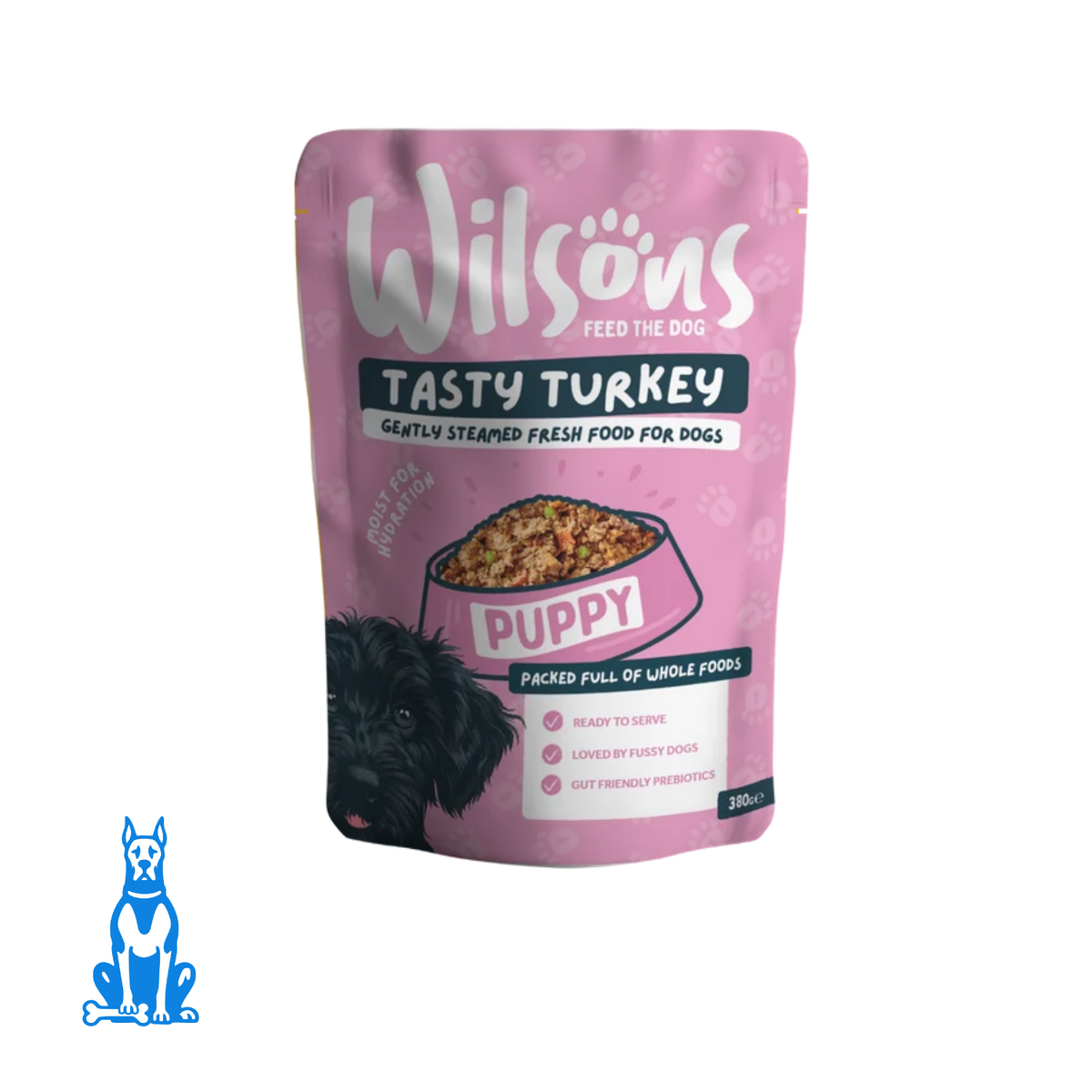 Wilsons Puppy Tasty Turkey Fresh Dog Food - Cupboard Fresh, Ready to Eat (Copy)