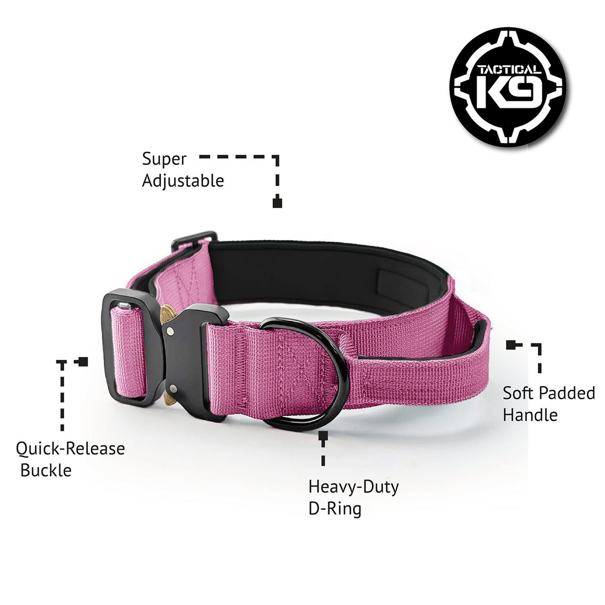 Tactical K9 Collars